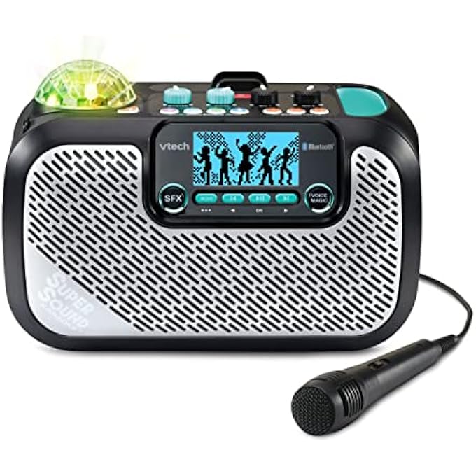 vtech 547403 SUPER SOUND KARAOKE, TEAL - Image 1